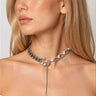 Buckle Chain Gemstone Choker Necklaces Kate Hewko 