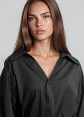 Buckle Wrap Button Up Shirt Blouses Kate Hewko 