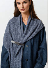 Buckled Wrap Denim Shirt Layering Pieces Kate Hewko 