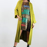 Chunky Cable Knit Cardigan Cardigans Kate Hewko Green One Size 