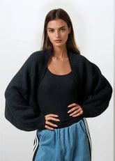 Chunky Knit Shrug Sweaters Kate Hewko 