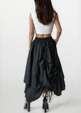 Cinched Hem Athleisure Skirt Skirts Kate Hewko 