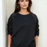 Cinched Sleeve Tee Tees Kate Hewko 