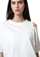 Cold Shoulder Strap Tee Tees Kate Hewko 