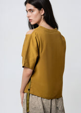 Cold Shoulder Strap Tee Tees Kate Hewko 