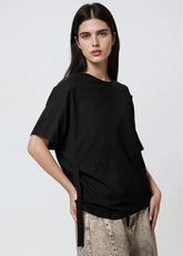 Cold Shoulder Strap Tee Tees Kate Hewko 