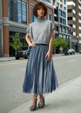 Color Contrast Tulle Skirt Skirts Kate Hewko 