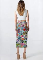Comic Midi Skirt Skirts Kate Hewko 