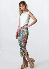 Comic Midi Skirt Skirts Kate Hewko 