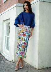 Comic Midi Skirt Skirts Kate Hewko Multi One Size 