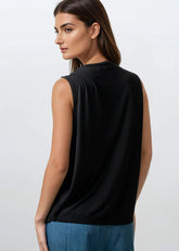 Cowl Neck Tank Top Tank Tops Kate Hewko 