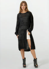 Crochet Layering Sweater Dress Sweaters Kate Hewko 