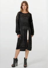 Crochet Layering Sweater Dress Sweaters Kate Hewko 