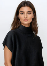 Cropped Mock Neck Sweater Sweaters Kate Hewko 