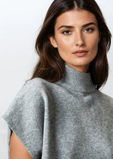 Cropped Mock Neck Sweater Sweaters Kate Hewko 