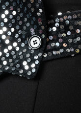 Cropped Sequin Layering Vest Vests Kate Hewko 