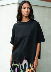 Crosscut Hem Tee Tees Kate Hewko 