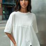 Crosscut Hem Tee Tees Kate Hewko 