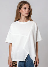 Crosscut Hem Tee Tees Kate Hewko 