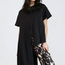 Cut It Out Tee Tees Kate Hewko Black One size 