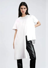 Cut It Out Tee Tees Kate Hewko White One size 