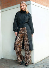 Cut Out Drawstring Trench Coat Outerwear Kate Hewko 