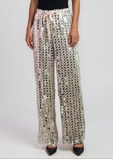 Disc Sequin Drawstring Pants Pants Kate Hewko 