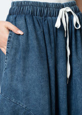 Distressed Denim Wide Leg Pants Pants Kate Hewko 