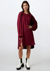 Double Zip Long Sleeve Dress Dresses Kate Hewko 