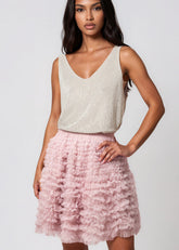 Drama Tulle Mini Skort Skirts Kate Hewko 