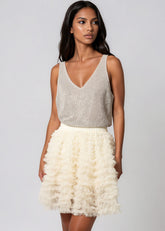 Drama Tulle Mini Skort Skirts Kate Hewko 