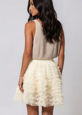 Drama Tulle Mini Skort Skirts Kate Hewko 