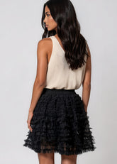 Drama Tulle Mini Skort Skirts Kate Hewko 