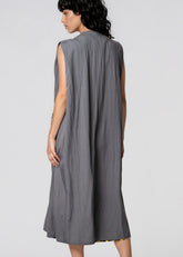 Draped Button Front Layering Piece Layering Pieces Kate Hewko 