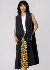 Draped Button Front Layering Piece Layering Pieces Kate Hewko 