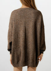 Draped Chain Knit Sweater Sweaters Kate Hewko 