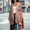 Draped Trench Coat Layering Piece Cardigans Kate Hewko 