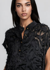 Faux Feather Short Set Two Piece Sets Kate Hewko 