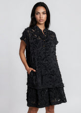 Faux Feather Short Set Two Piece Sets Kate Hewko 