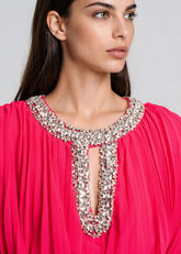 Feather Cuff Rhinestone Dress Dresses Kate Hewko 