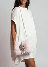 Feather Gemstone Clutch Bags Kate Hewko 