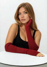 Fingerless Knitted Gloves Gloves Kate Hewko 