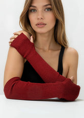 Fingerless Knitted Gloves Gloves Kate Hewko 