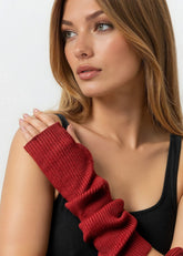 Fingerless Knitted Gloves Gloves Kate Hewko 