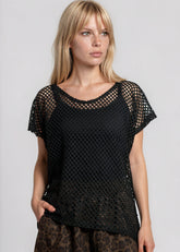 Fishnet Tee Tees Kate Hewko 