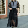 Fishnet Utility Skirt Set Two Piece Sets Kate Hewko 