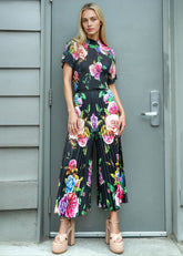 Floral Printed Pant Set Two Piece Sets Kate Hewko 