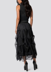 Gathered Parachute Tulle Skirt Skirts Kate Hewko 