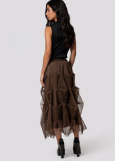 Gathered Parachute Tulle Skirt Skirts Kate Hewko 