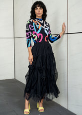 Gathered Parachute Tulle Skirt Skirts Kate Hewko 